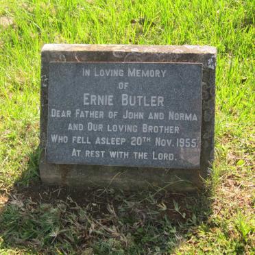 BUTLER Ernest Philip -1955