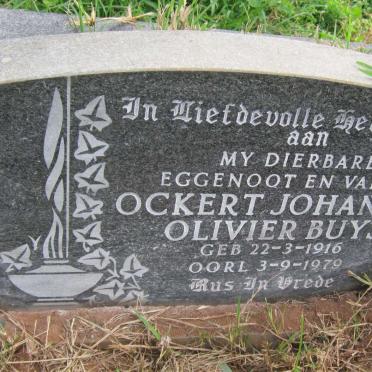 BUYS Ockert Johannes Olivier 1916-1979