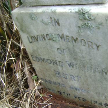 BURT Edmond William -1948