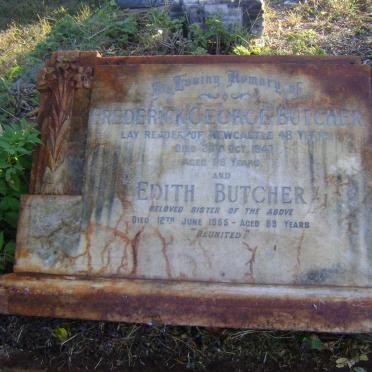 BUTCHER Frederick George -1947 :: BUTCHER Edith -1955