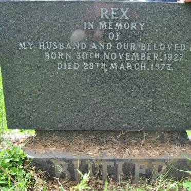 BUTLER Rex 1927-1973