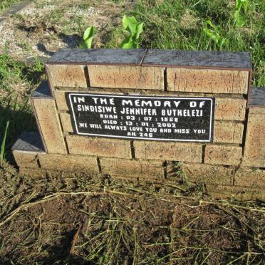 BUTHELEZI Sindisiwe Jennifer 1968-2002