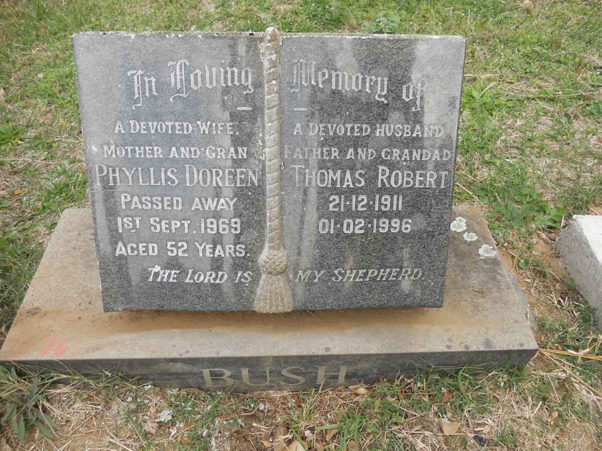 BUSH Thomas Robert 1911-1996 &amp; Phyllis Doreen -1969