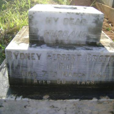 BRISTOW Sydney Herbert -1948