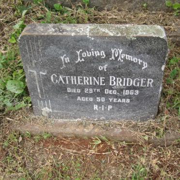 BRIDGER Catherine -1963