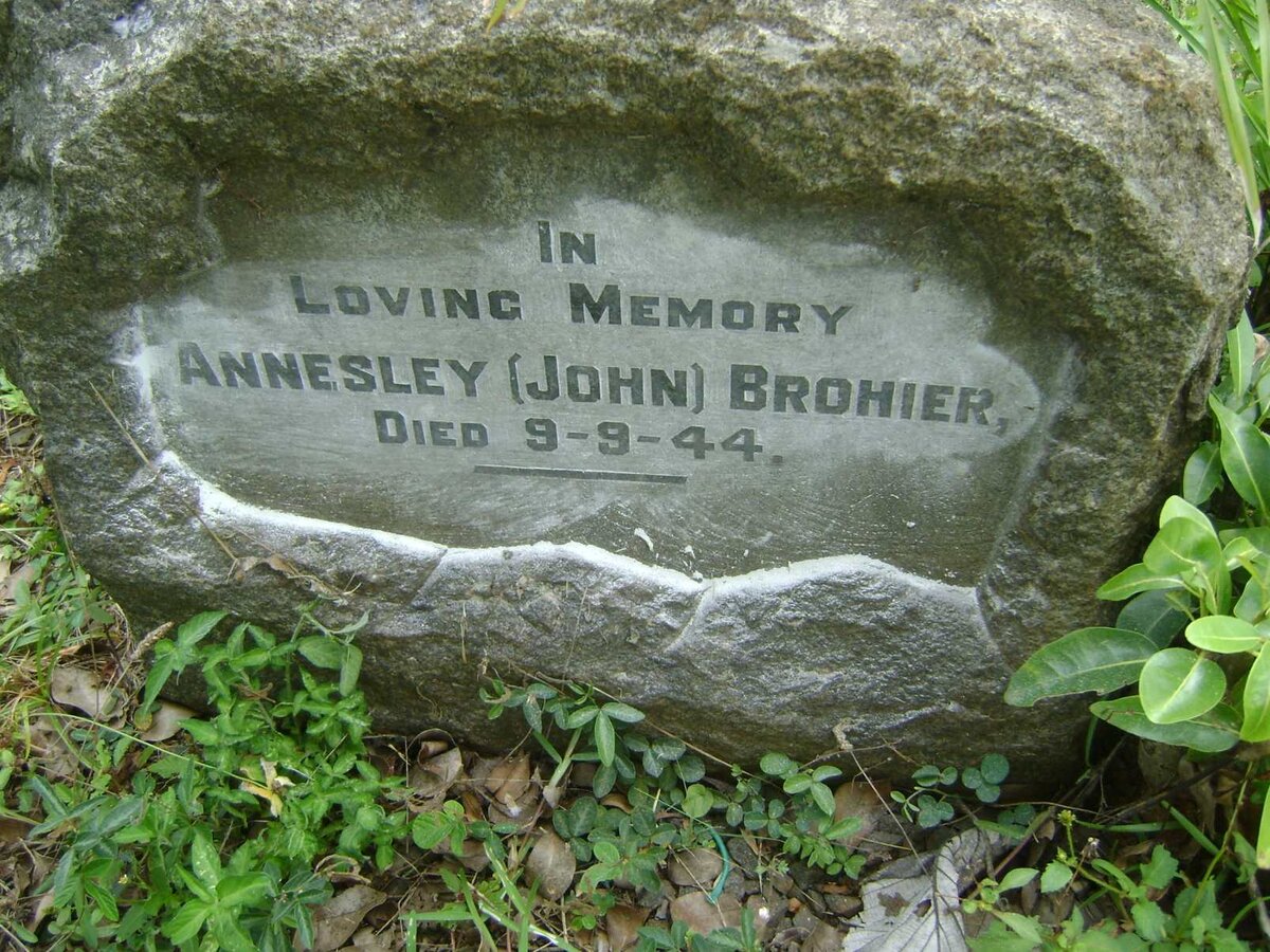 BROHIER Annesley -1944