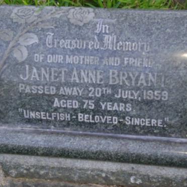 BRYANT Janet Anne -1959