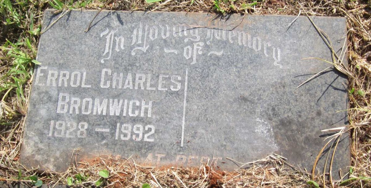 BROMWICH Errol Charles 1928-1992