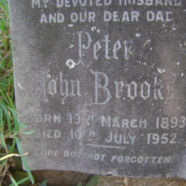 BROOKS Peter John 1893-1952 :: OLSEN Rosie 1916-1992