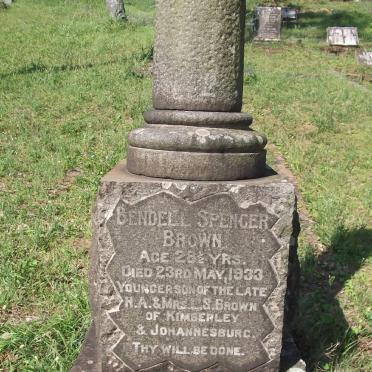 BROWN Bendell Spencer -1933