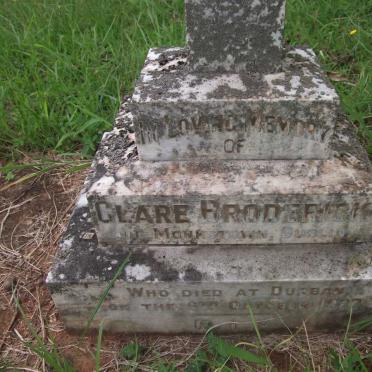 BRODERICK Clare -1927