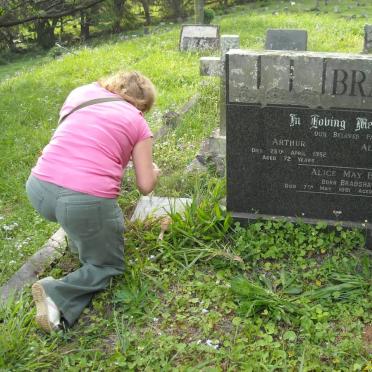 BRADSHAW Arthur -1952 &amp; Alice Victoria Eugene -1970 :: BULL Alice May nee BRADSHAW -1981 