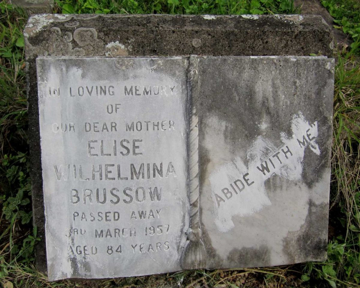 BRUSSOW Elise Wilhelmina -1957