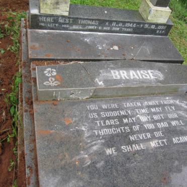 BRAISE Thomas 1944-1998