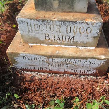 BRAUM Hector Hugo 1922-1985