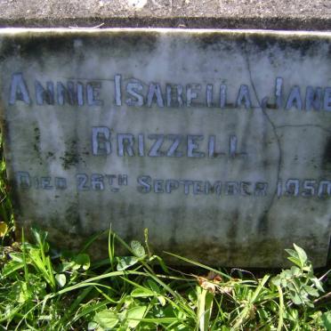 BRIZZELL Annie Isabella Jane -1950