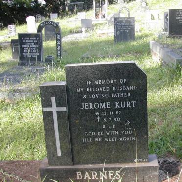 BARNES Jerome Kurt 1962-1990