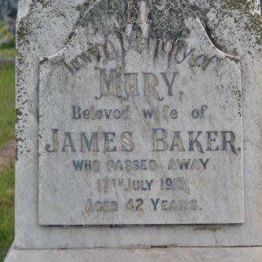 BAKER Mary -1913