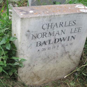 BALDWIN Charles Norman Lee 1919-1998