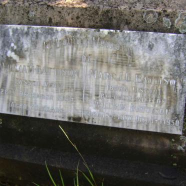 BATTISON William -1945 &amp; Mary J.U. LISTON 1877-1950