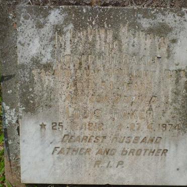 BAKER Joseph H. -1923 :: BAKER Louis 1912-1974