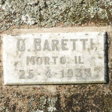BARETTI G. -1933