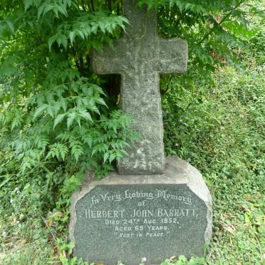 BARRATT Herbert John -1952