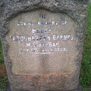 BARNES Harry Farquharson -1939