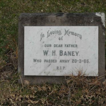 BANEY W.H. -1965