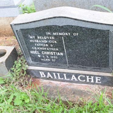 BAILLACHE Noël Christian -1992