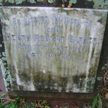 BARNES Henry Robert -1947