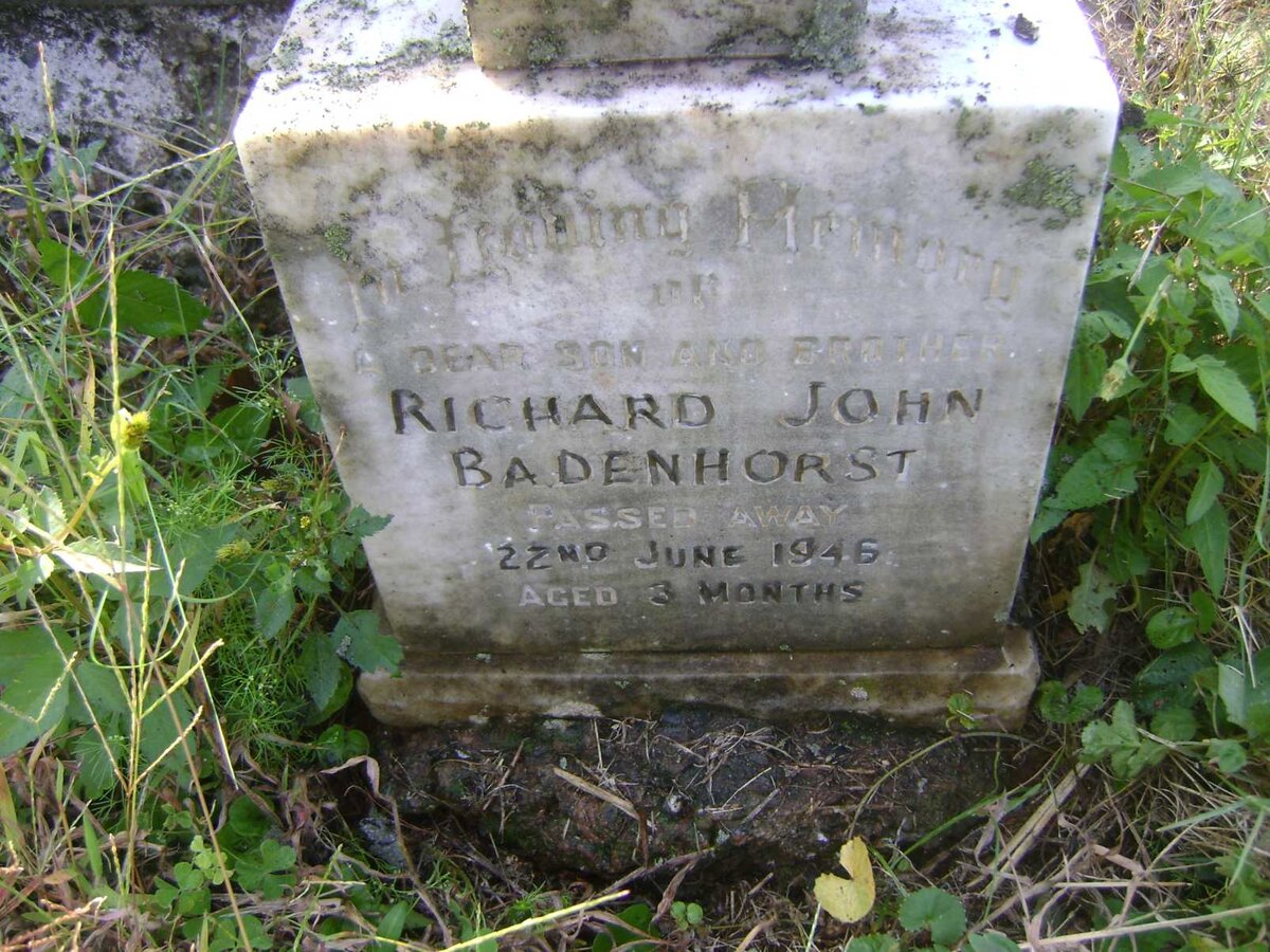 BADENHORST Richard John -1946