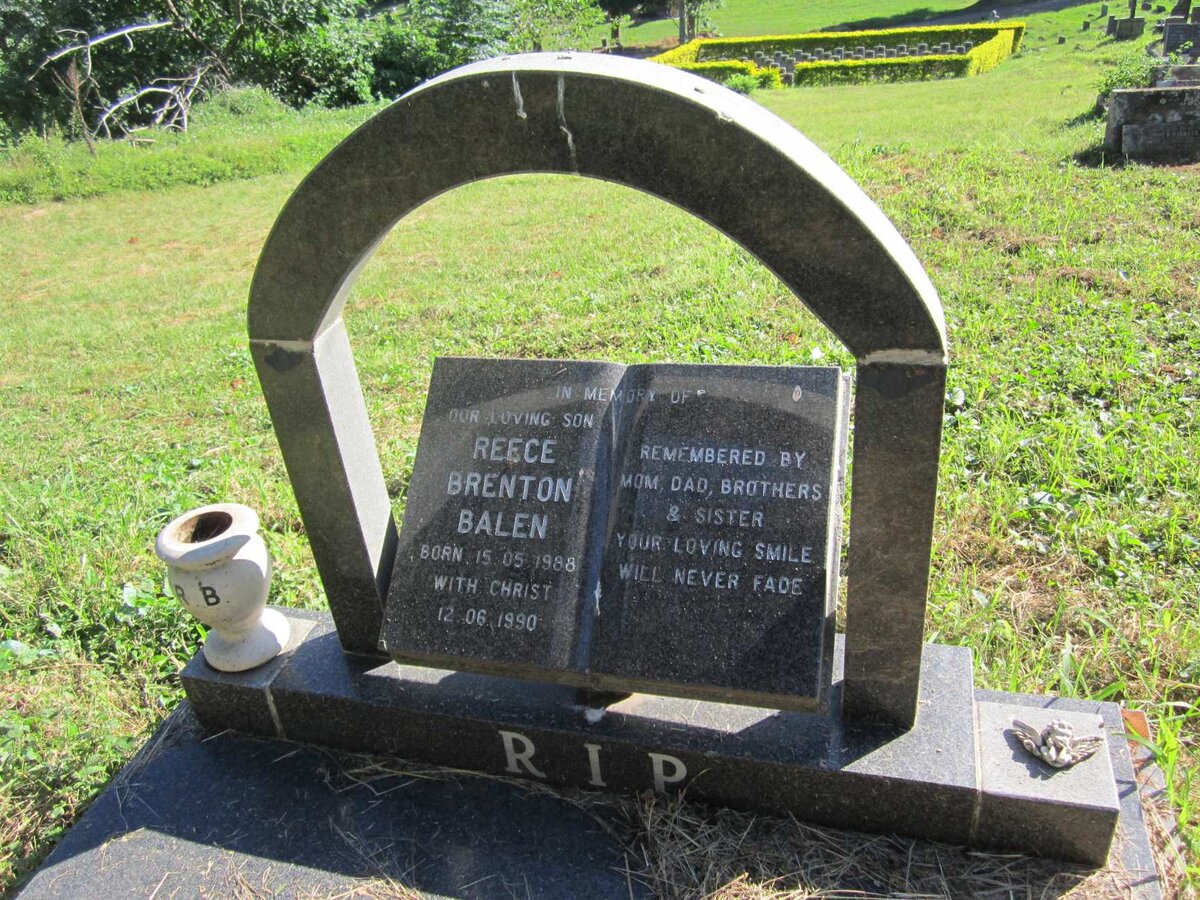 BALEN Reece Brenton 1988-1990