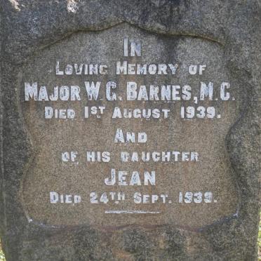 BARNES W.G. -1939 :: BARNES Jean -1939