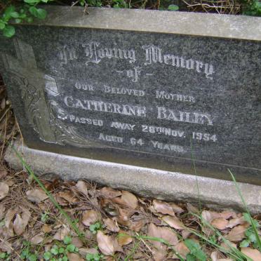 BAILEY Catherine -1954