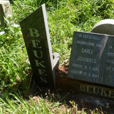 BEUKES Carel Johannes 1896-1984