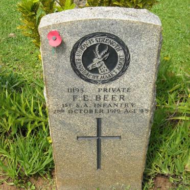 BEER F.E. -1919