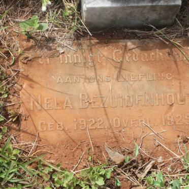 BEZUIDENHOUT Nela 1922-1925