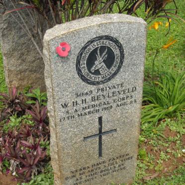 BEYLEVELD W.H.H. -1919