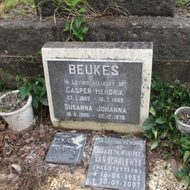 BEUKES Casper Hendrik 1905-1969 :: BEUKES Susanna Johanna 1906-1976