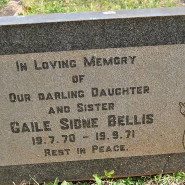 BELLIS Gaile Sidne 1970-1971