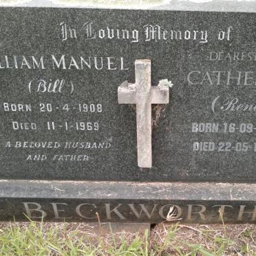 BECKWORTH William Manuel 1908-1969 &amp; Catherine 1910-1997