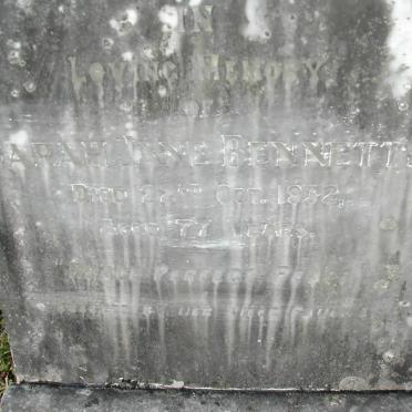 BENNETTS Sarah Jane -1952