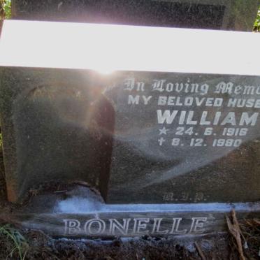 BONELLE William 1916-1980