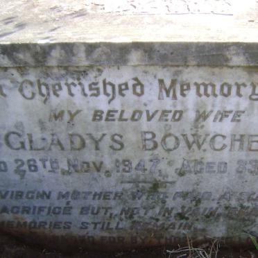 BOWCHER Gladys -1947