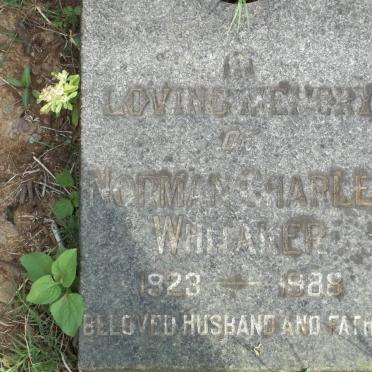 WHITAKER Norman Charles 1923-1988