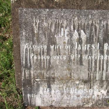 BOYD Jean -1932 :: BENSON Jean V. -1934