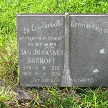 BOSHOFF Jan Johannes 1918-1974