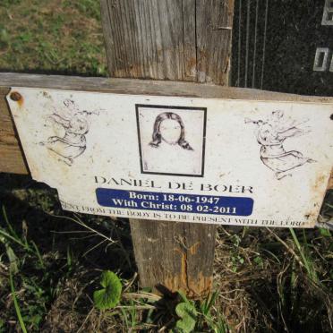 BOER Daniel, de 1947-2011
