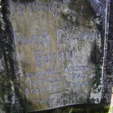 BORAIN Joseph Edward -1943